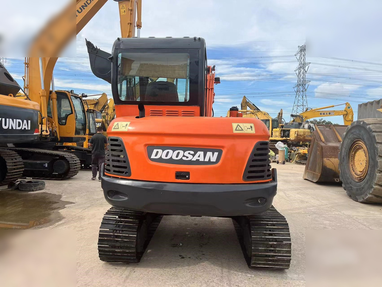 DOOSAN DX60-9C - Bæltegravemaskine: billede 4 DOOSAN DX60-9C - Bæltegravemaskine: billede 4