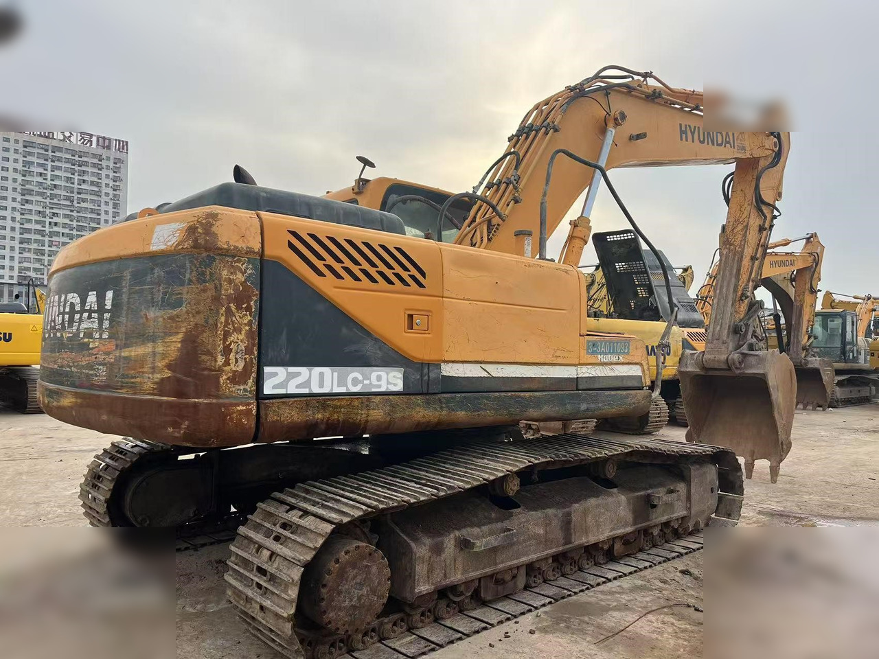 HYUNDAI ROBEX 220 LC-9S - Bæltegravemaskine: billede 2 HYUNDAI ROBEX 220 LC-9S - Bæltegravemaskine: billede 2