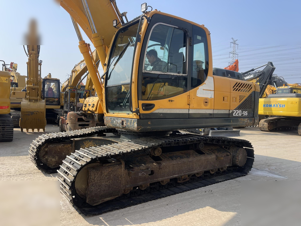 HYUNDAI ROBEX 220 LC-9S - Bæltegravemaskine: billede 3 HYUNDAI ROBEX 220 LC-9S - Bæltegravemaskine: billede 3