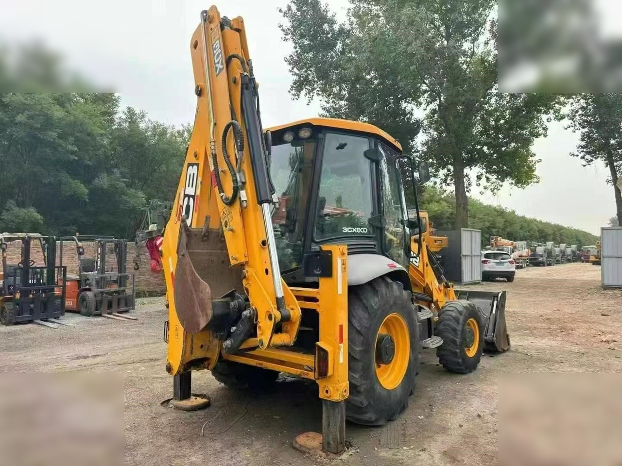 JCB 3CX - Gravelæssemaskine: billede 4 JCB 3CX - Gravelæssemaskine: billede 4