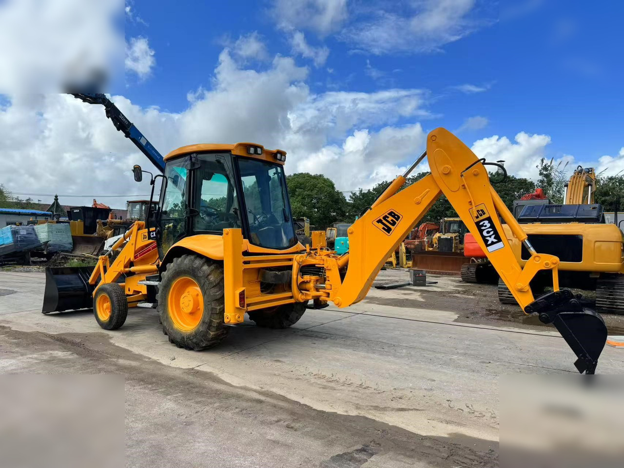 JCB 3CX - Gravelæssemaskine: billede 4 JCB 3CX - Gravelæssemaskine: billede 4