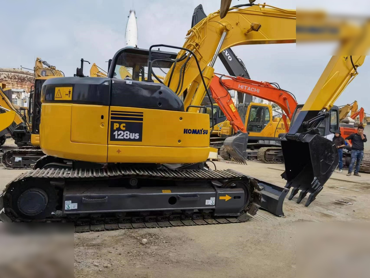 KOMATSU PC128US-1 - Bæltegravemaskine: billede 1 KOMATSU PC128US-1 - Bæltegravemaskine: billede 1