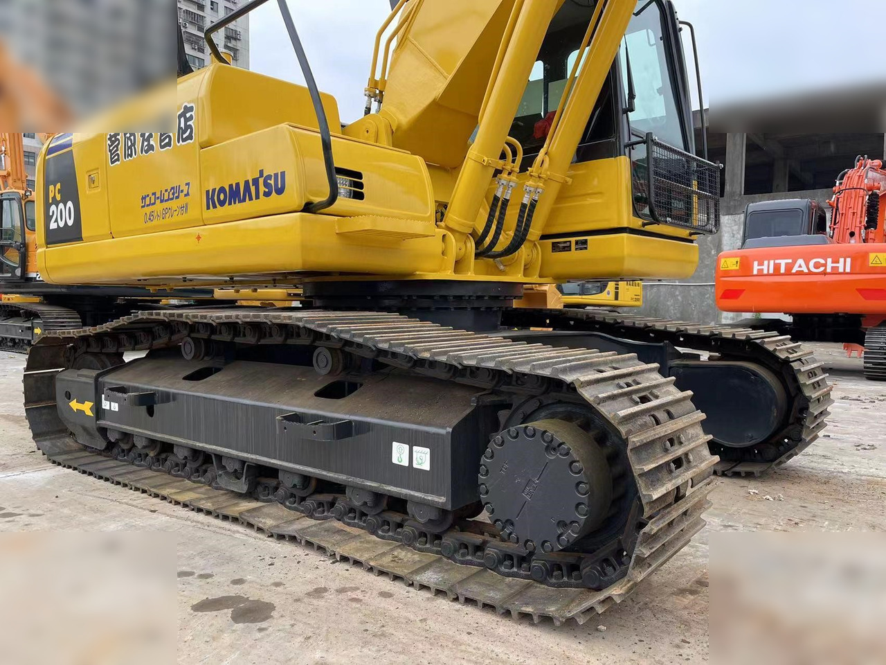 KOMATSU PC200-8N1 - Bæltegravemaskine: billede 4 KOMATSU PC200-8N1 - Bæltegravemaskine: billede 4