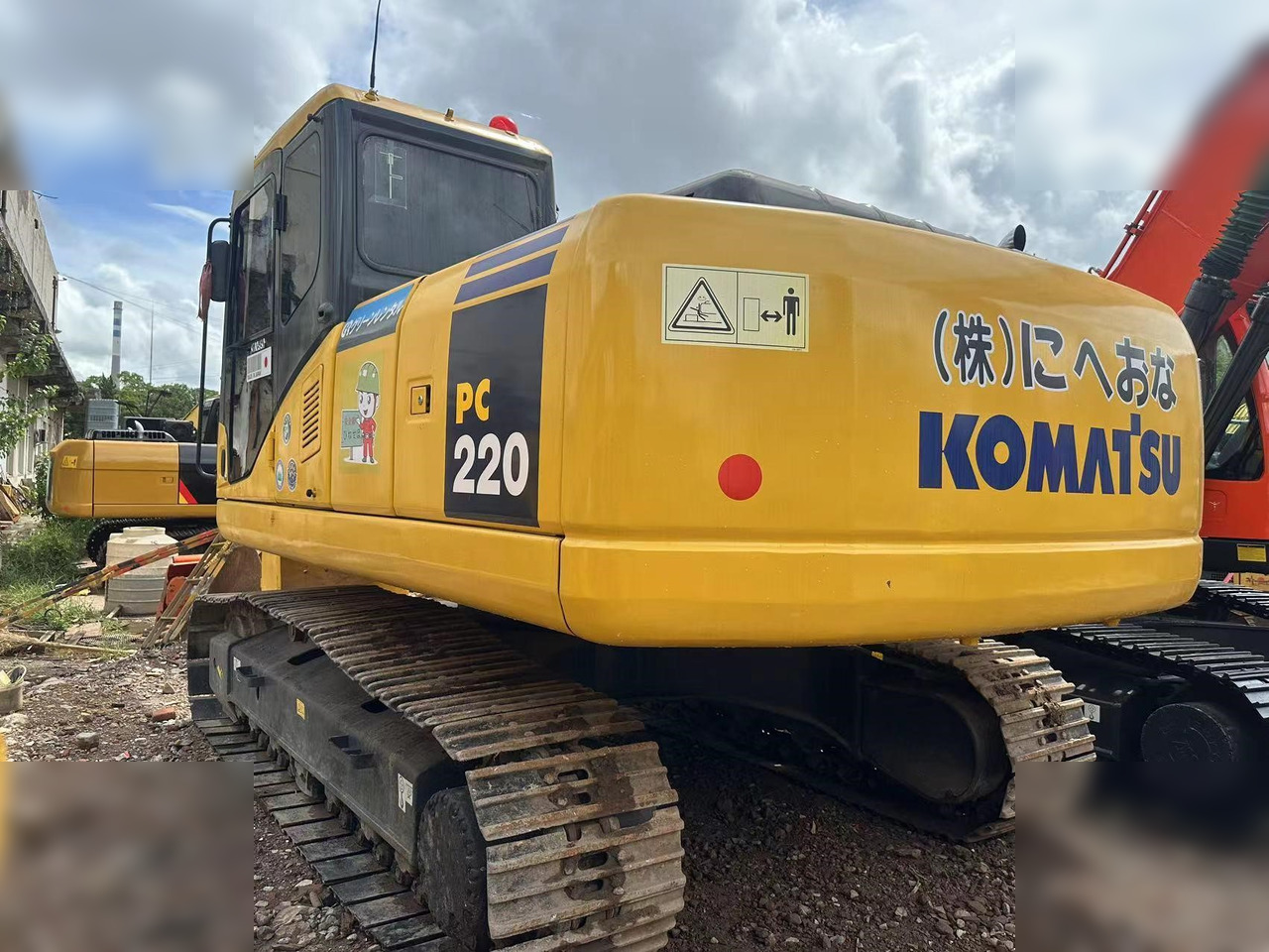 KOMATSU PC220-7 - Bæltegravemaskine: billede 3 KOMATSU PC220-7 - Bæltegravemaskine: billede 3