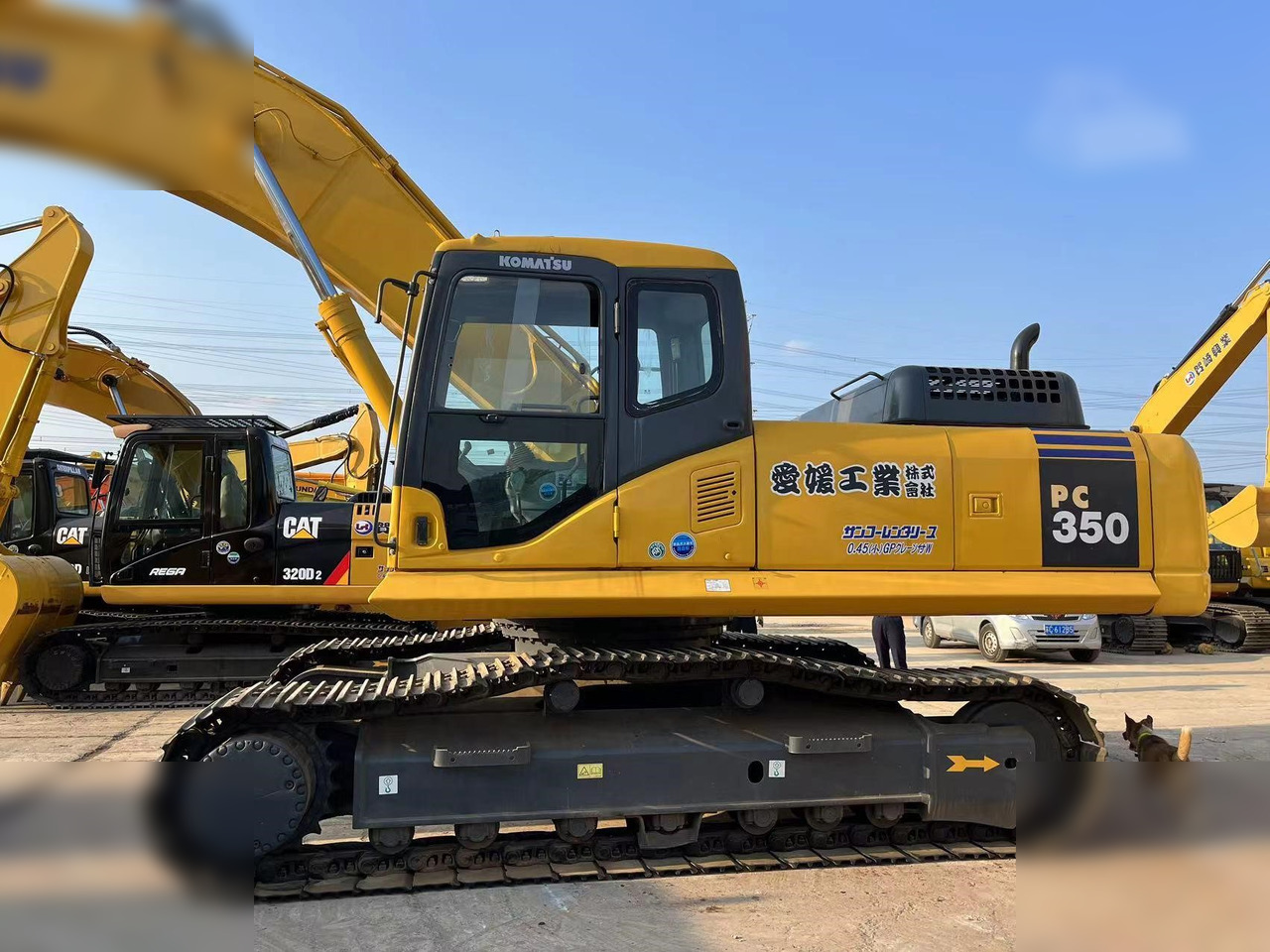 KOMATSU PC350-7 - Bæltegravemaskine: billede 4 KOMATSU PC350-7 - Bæltegravemaskine: billede 4