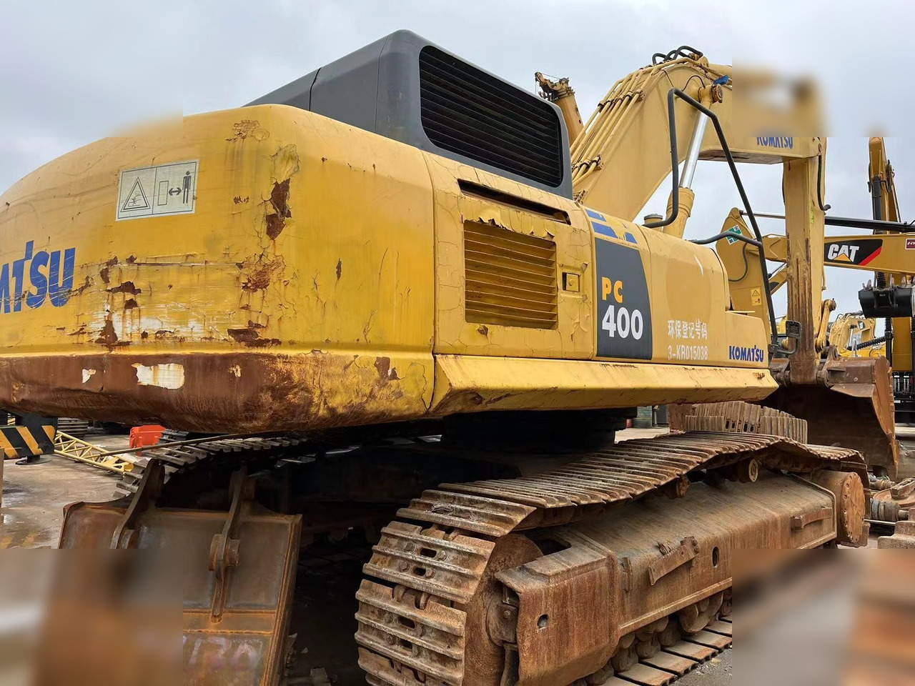 KOMATSU PC400-8 - Bæltegravemaskine: billede 2 KOMATSU PC400-8 - Bæltegravemaskine: billede 2