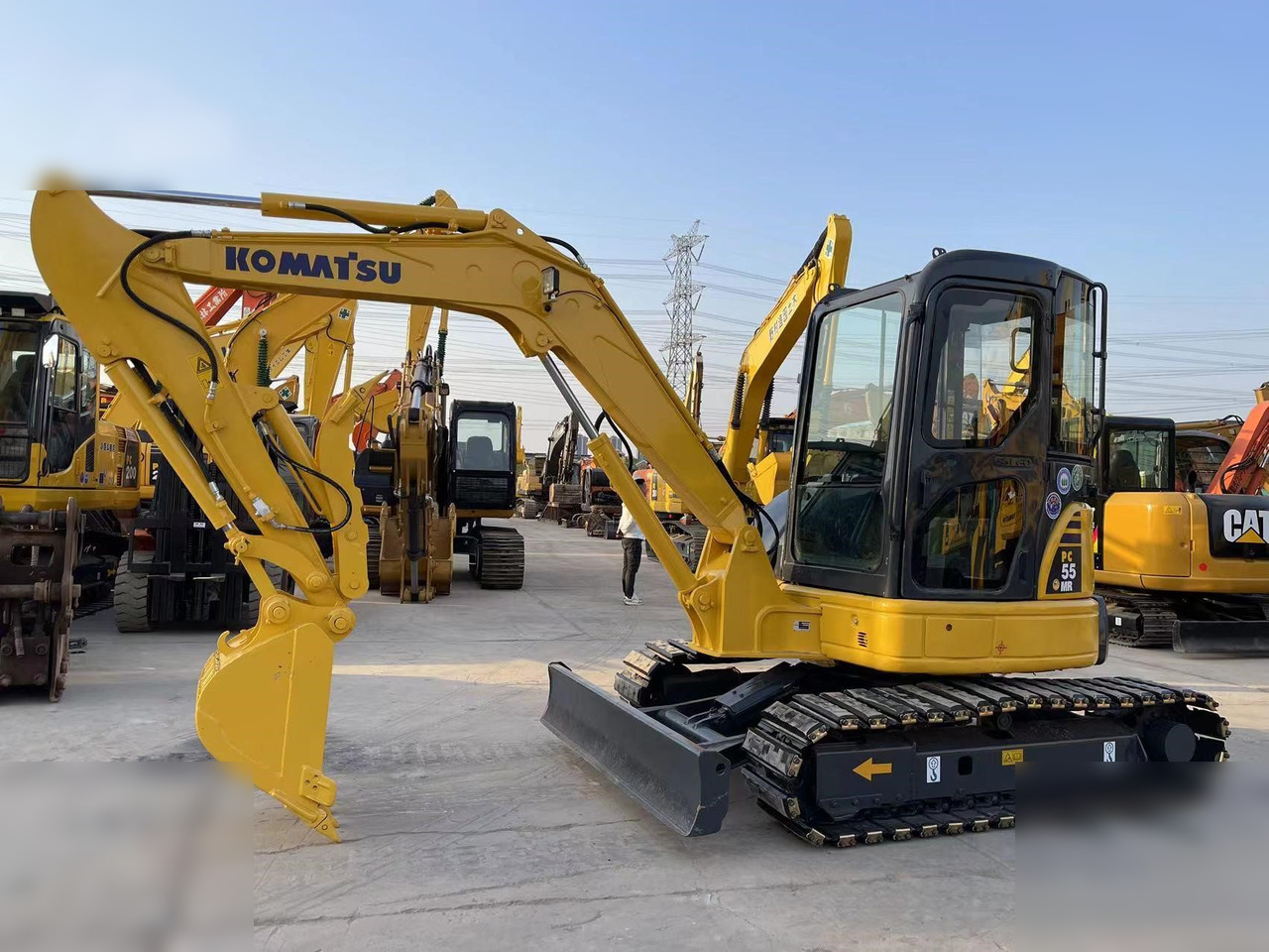 KOMATSU PC55MR-2 - Minigravemaskine: billede 1 KOMATSU PC55MR-2 - Minigravemaskine: billede 1
