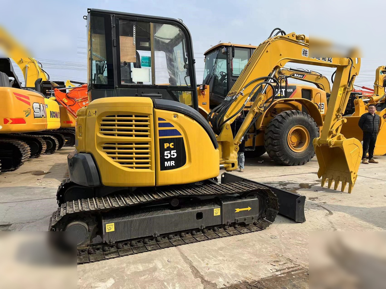 KOMATSU PC55MR-2 - Minigravemaskine: billede 1 KOMATSU PC55MR-2 - Minigravemaskine: billede 1