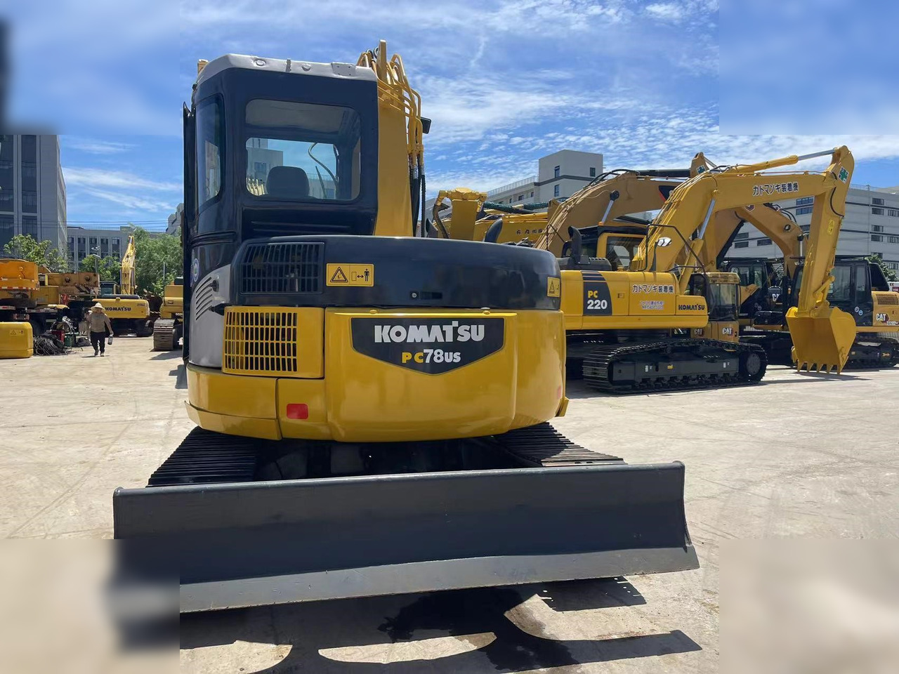 KOMATSU PC78US-6 - Bæltegravemaskine: billede 3 KOMATSU PC78US-6 - Bæltegravemaskine: billede 3
