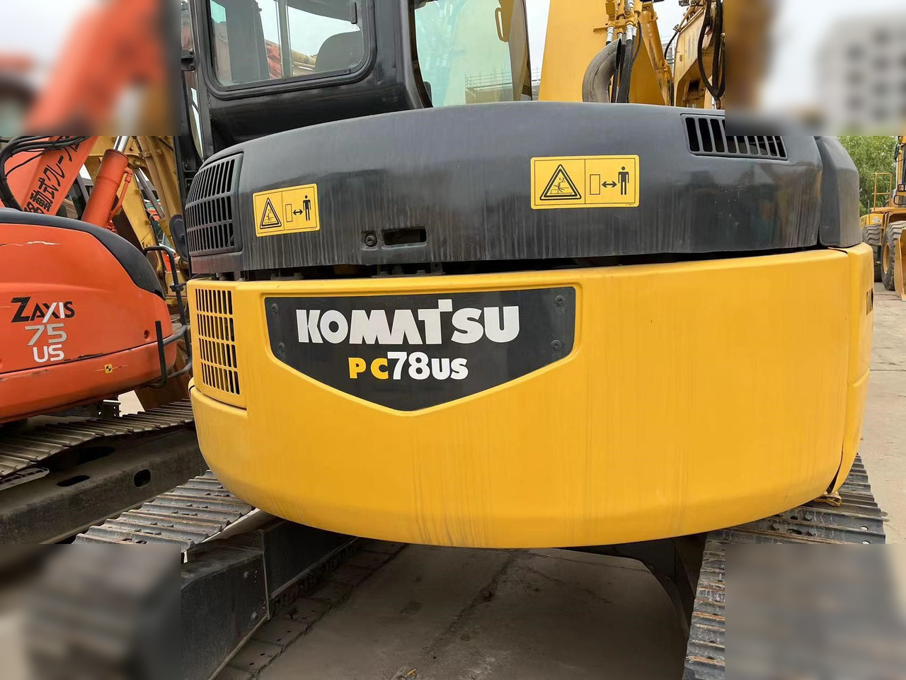 KOMATSU PC78US - Bæltegravemaskine: billede 3 KOMATSU PC78US - Bæltegravemaskine: billede 3