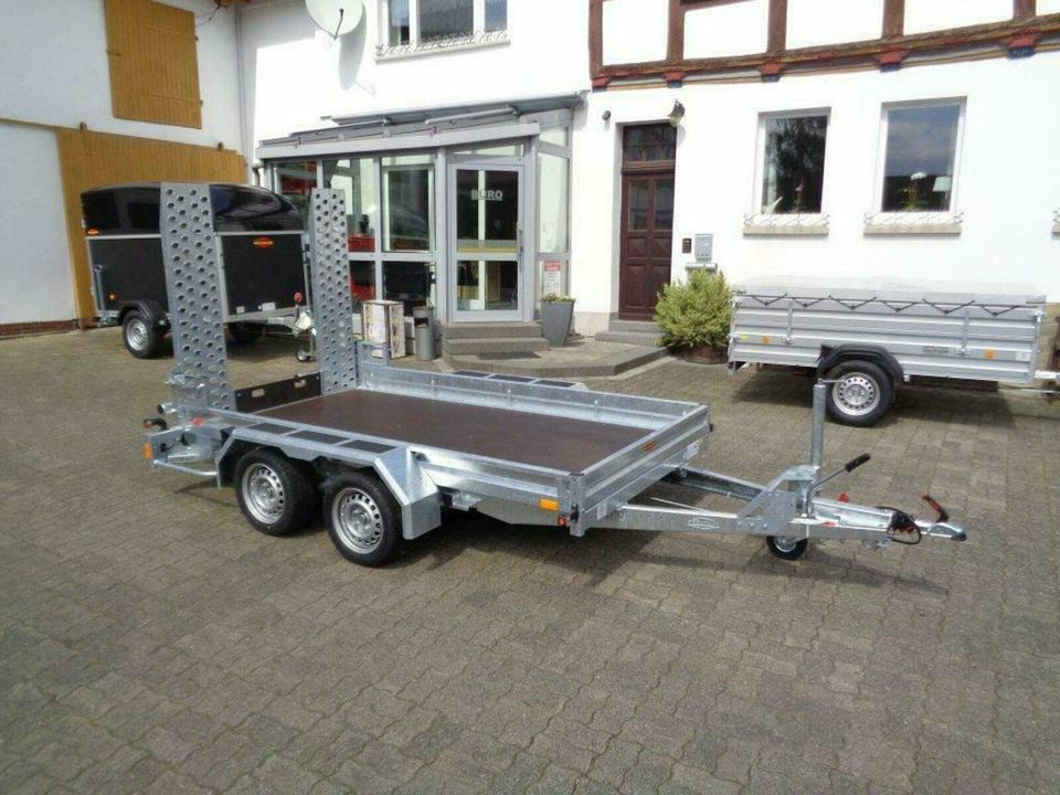 Böckmann Baumaschinentransporter, 3,5 to. Minibagger - Maskintrailer: billede 1 Böckmann Baumaschinentransporter, 3,5 to. Minibagger - Maskintrailer: billede 1