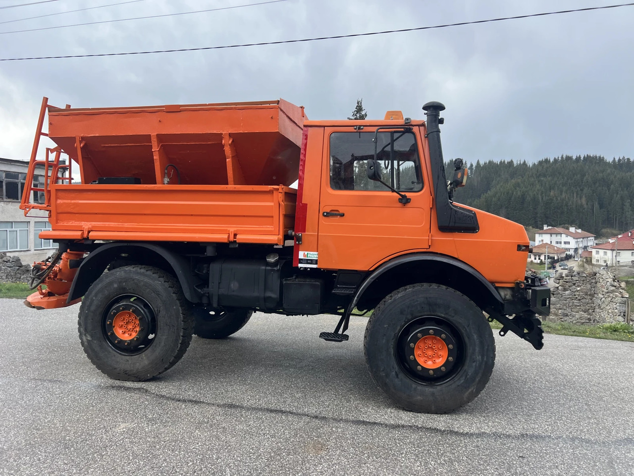 Mercedes-Benz UNIMOG U1500, 4х4, Самосвал - Snerydningsmaskine: billede 5 Mercedes-Benz UNIMOG U1500, 4х4, Самосвал - Snerydningsmaskine: billede 5