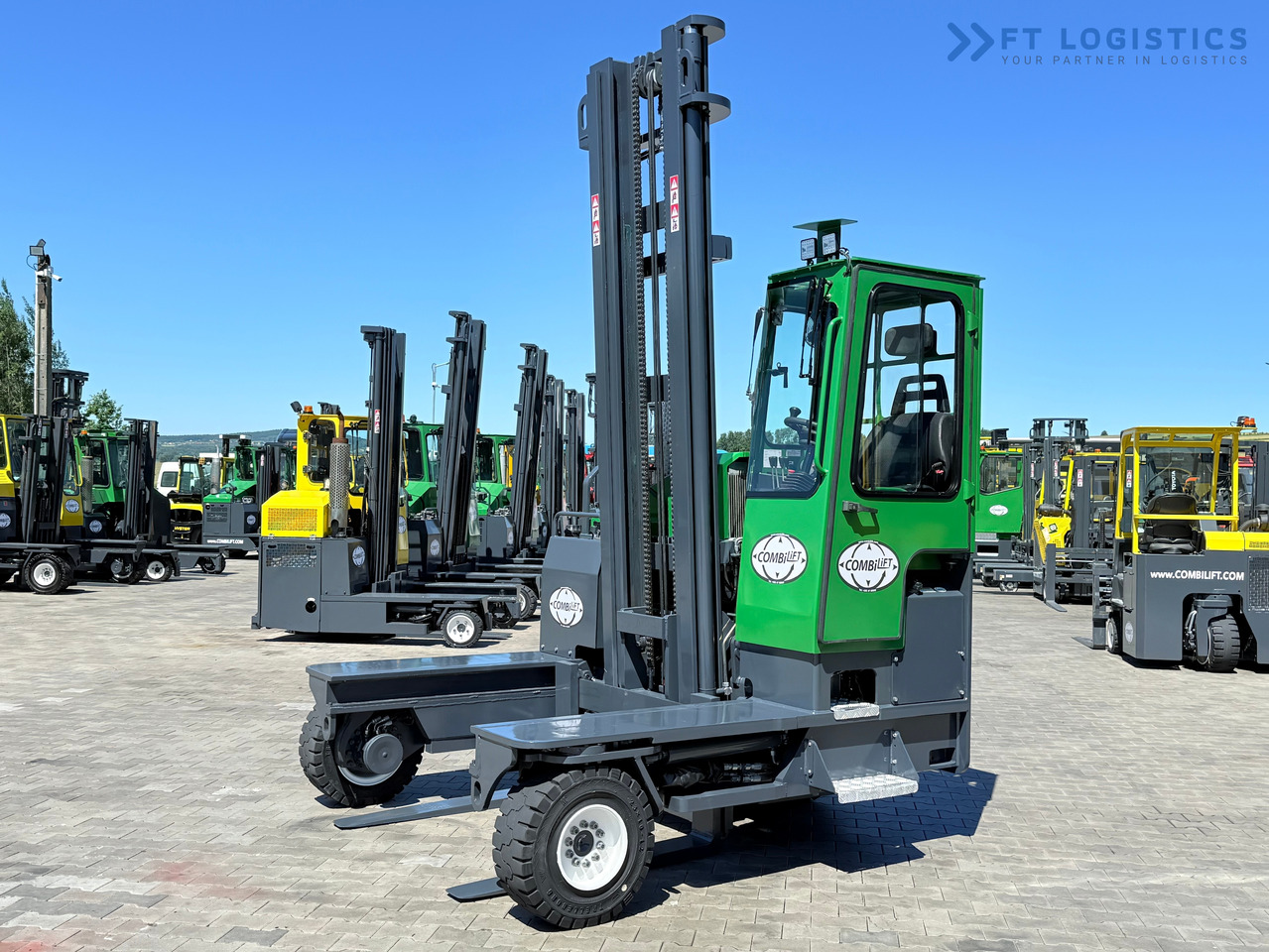 COMBILIFT C5000XL / DIESEL / DUPLEX - 5500MM / FULL CABIN / NEW TYRES / HEATING - Firevejs reach truck: billede 2 COMBILIFT C5000XL / DIESEL / DUPLEX - 5500MM / FULL CABIN / NEW TYRES / HEATING - Firevejs reach truck: billede 2