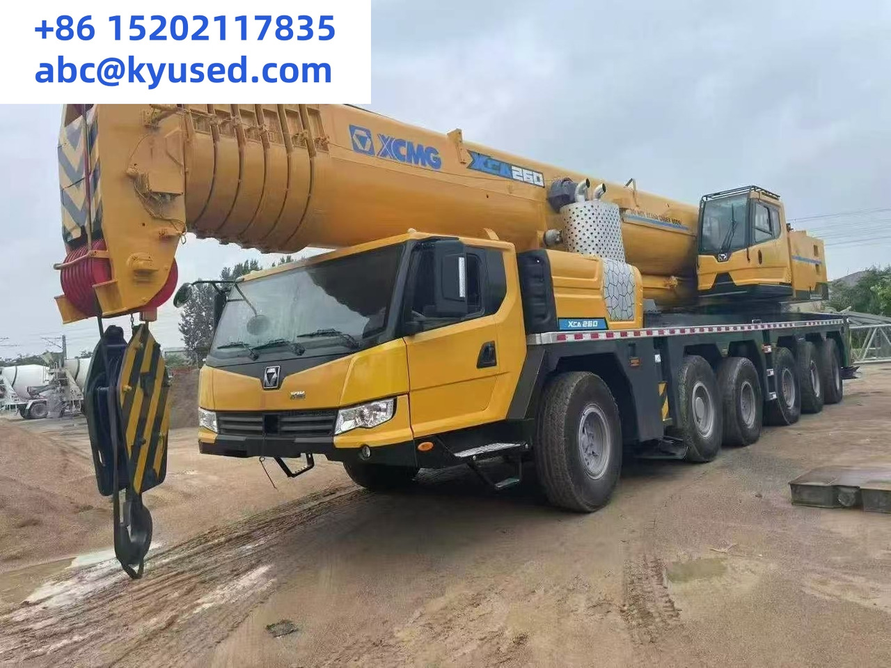 XCMG XCA300 XCA260 300ton 260ton 250ton 220ton 200ton 180ton used crane - Alle terræn kran: billede 1 XCMG XCA300 XCA260 300ton 260ton 250ton 220ton 200ton 180ton used crane - Alle terræn kran: billede 1