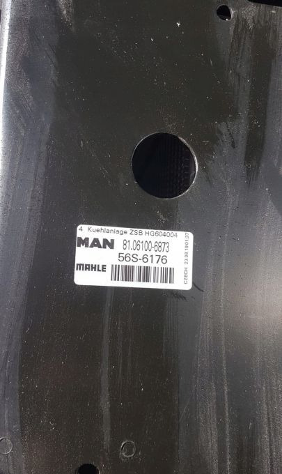CHŁODNICE MAN TGS E6. MAHLE NOWY ORYGINAŁ 82CM. - Katalysator: billede 4 CHŁODNICE MAN TGS E6. MAHLE NOWY ORYGINAŁ 82CM. - Katalysator: billede 4