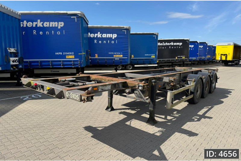 DESOT 3AT / 20-30 ft / BPW - Containerbil/ Veksellad sættevogn: billede 1 DESOT 3AT / 20-30 ft / BPW - Containerbil/ Veksellad sættevogn: billede 1