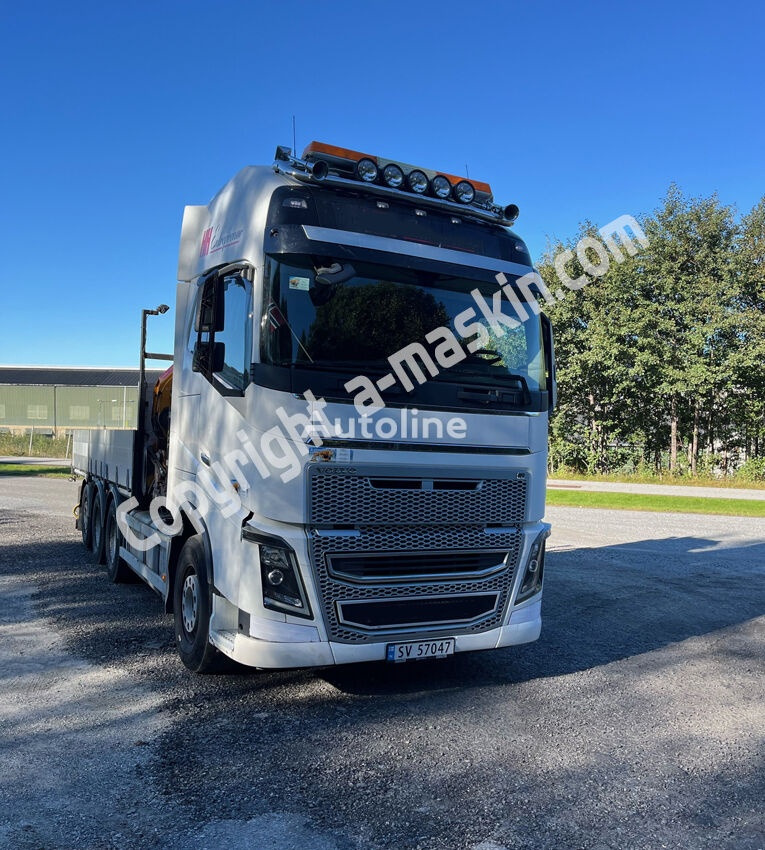Volvo FH 16.540 - Lastbil med lad, Lastbil med kran: billede 1 Volvo FH 16.540 - Lastbil med lad, Lastbil med kran: billede 1