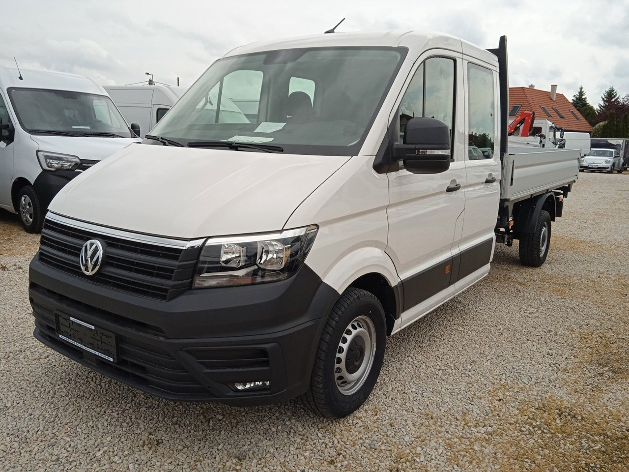 Volkswagen Crafter L4 DOKA Kipper 140Ps SOFORT - Ladbil med tip, Mandskabsbil: billede 2 Volkswagen Crafter L4 DOKA Kipper 140Ps SOFORT - Ladbil med tip, Mandskabsbil: billede 2