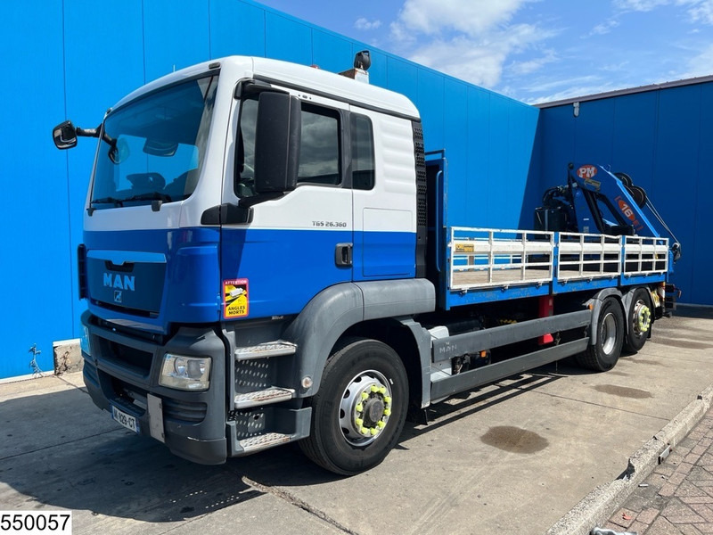 MAN TGS 26 360 6x4, EURO 5, PM, Remote, Hydrodrive - Lastbil med lad, Lastbil med kran: billede 2 MAN TGS 26 360 6x4, EURO 5, PM, Remote, Hydrodrive - Lastbil med lad, Lastbil med kran: billede 2