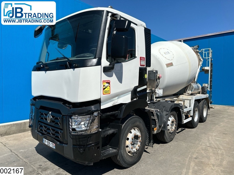 Renault C 430 8X4, EURO 6, Steel suspension, Stetter 9m3 - Betonbil: billede 1 Renault C 430 8X4, EURO 6, Steel suspension, Stetter 9m3 - Betonbil: billede 1