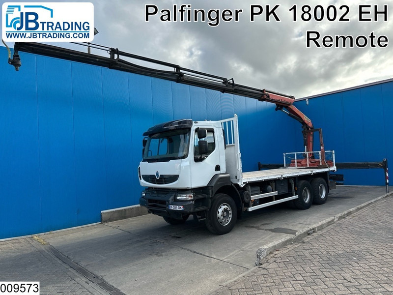 Renault Kerax 380 Dxi 6X4, EURO 6, Retarder, Palfinger, Remote - Lastbil med lad, Lastbil med kran: billede 1 Renault Kerax 380 Dxi 6X4, EURO 6, Retarder, Palfinger, Remote - Lastbil med lad, Lastbil med kran: billede 1