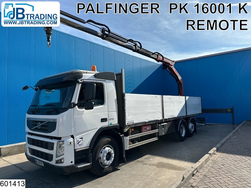 Volvo FM 370 6X2, EURO 5, Palfinger, Remote - Lastbil med lad, Lastbil med kran: billede 1 Volvo FM 370 6X2, EURO 5, Palfinger, Remote - Lastbil med lad, Lastbil med kran: billede 1