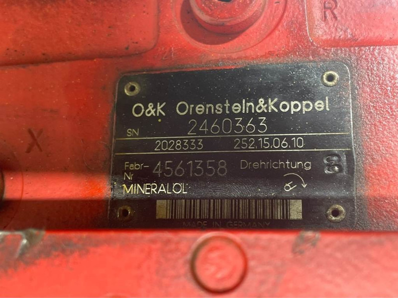 O & K MH6.5-2460363-Drive pump/Fahrpumpe/Rijpomp - Hydraulik for Entreprenørmaskin: billede 4 O & K MH6.5-2460363-Drive pump/Fahrpumpe/Rijpomp - Hydraulik for Entreprenørmaskin: billede 4