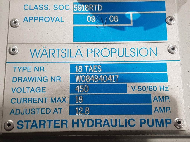 Parker 26kW (2x 13kW)-Hydraulic unit/Hydraulik aggregate - Hydraulik for Entreprenørmaskin: billede 4 Parker 26kW (2x 13kW)-Hydraulic unit/Hydraulik aggregate - Hydraulik for Entreprenørmaskin: billede 4