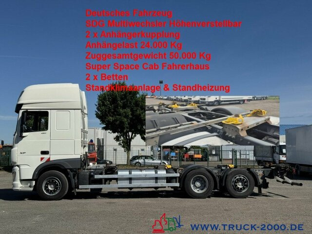 DAF 480 SSC BDF SDG Multiwechsler 2Betten Standklima - Containerbil/ Veksellad lastbil: billede 1 DAF 480 SSC BDF SDG Multiwechsler 2Betten Standklima - Containerbil/ Veksellad lastbil: billede 1