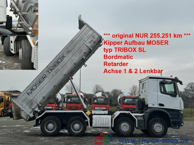 Mercedes-Benz Arocs 3248 8x4/4 Moser 3 Seiten Kipper Retarder - Tipvogn lastbil: billede 1 Mercedes-Benz Arocs 3248 8x4/4 Moser 3 Seiten Kipper Retarder - Tipvogn lastbil: billede 1