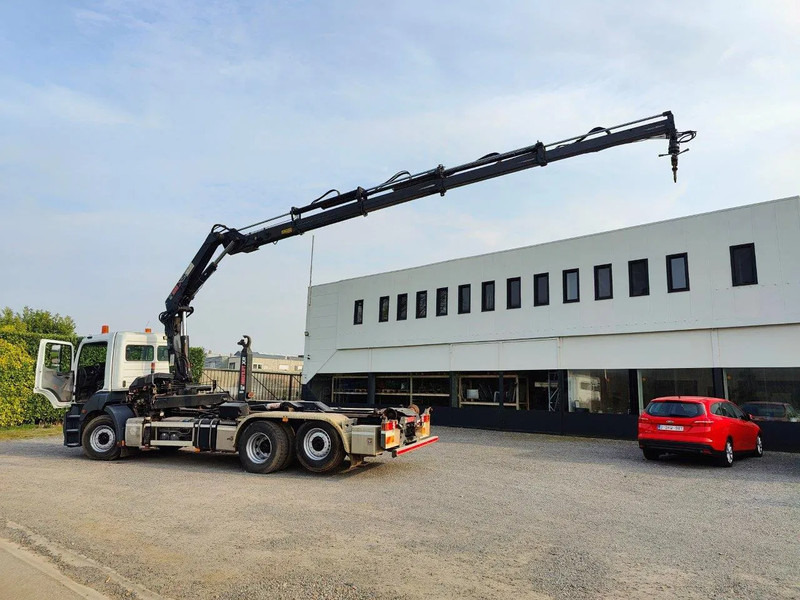 Mercedes-Benz Axor 2536 Euro5 container multilift crane HIAB 220 - Lastbil kroghejs, Lastbil med kran: billede 4 Mercedes-Benz Axor 2536 Euro5 container multilift crane HIAB 220 - Lastbil kroghejs, Lastbil med kran: billede 4