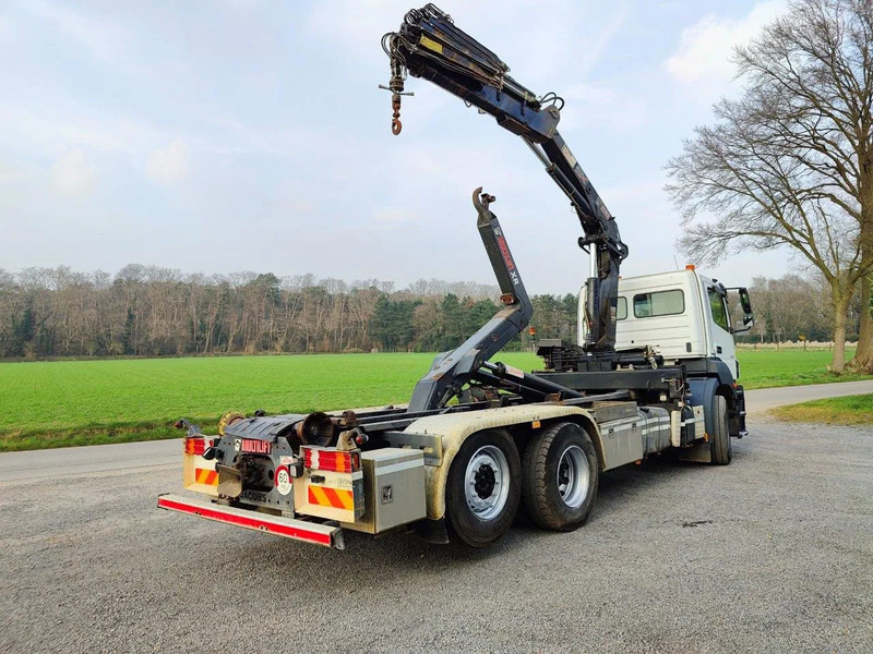 Mercedes-Benz Axor 2536 Euro5 container multilift crane HIAB 220 - Lastbil kroghejs, Lastbil med kran: billede 3 Mercedes-Benz Axor 2536 Euro5 container multilift crane HIAB 220 - Lastbil kroghejs, Lastbil med kran: billede 3