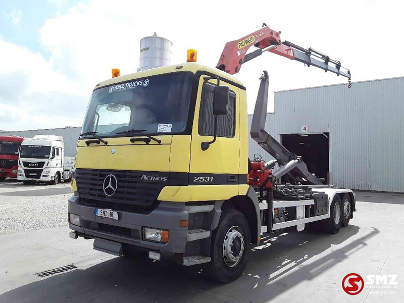 Mercedes-Benz Actros 2631 palfinger pk 14080-4 - Containerbil/ Veksellad lastbil, Lastbil med kran: billede 3 Mercedes-Benz Actros 2631 palfinger pk 14080-4 - Containerbil/ Veksellad lastbil, Lastbil med kran: billede 3