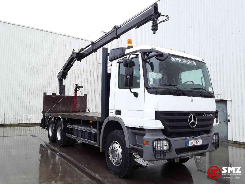 Mercedes-Benz Actros 2632 Hiab 144 bs2+remote - Lastbil med lad, Lastbil med kran: billede 1 Mercedes-Benz Actros 2632 Hiab 144 bs2+remote - Lastbil med lad, Lastbil med kran: billede 1