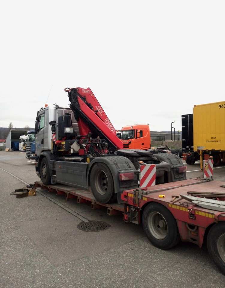 Scania G410 4x2 SZM Kran Fassi F235 Motorschaden - Trækker: billede 3 Scania G410 4x2 SZM Kran Fassi F235 Motorschaden - Trækker: billede 3