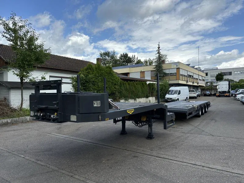 Broshuis Tele Semi Tieflader Luft 4.5 m auszieh u. 3 m verb Tele Semi Tieflader Luft 4.5 m auszieh u. 3 m verbreiterb. - Nedbygget platform sættevogn: billede 1 Broshuis Tele Semi Tieflader Luft 4.5 m auszieh u. 3 m verb Tele Semi Tieflader Luft 4.5 m auszieh u. 3 m verbreiterb. - Nedbygget platform sættevogn: billede 1