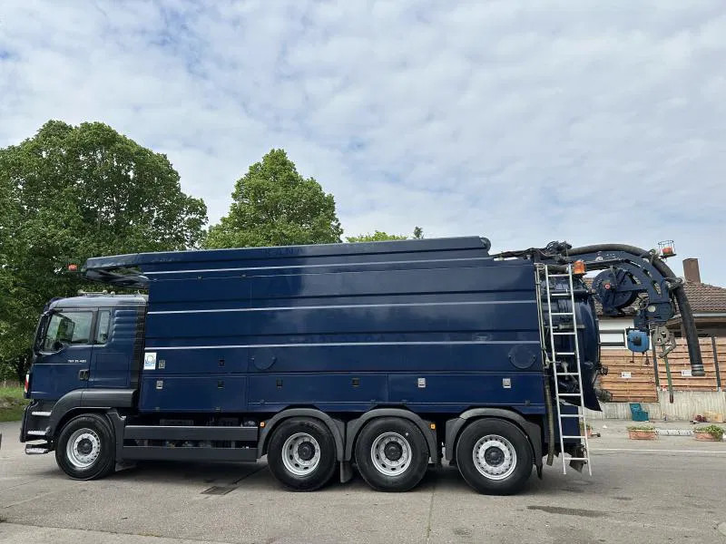 MAN TGS 35.480 8X4 ASSMANN Saug/Spülwagen Kanalreiniger - Slamsugemaskine: billede 2 MAN TGS 35.480 8X4 ASSMANN Saug/Spülwagen Kanalreiniger - Slamsugemaskine: billede 2