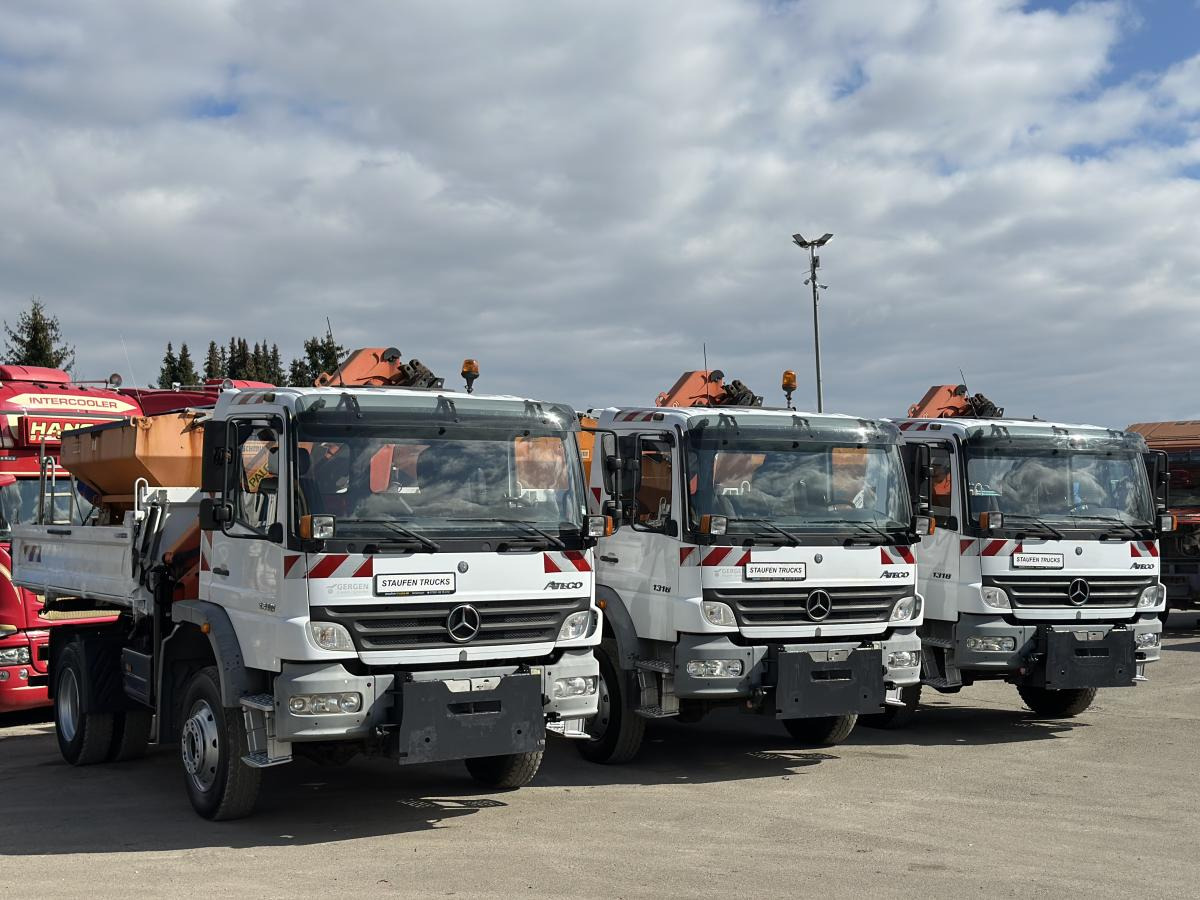 Mercedes 5 x Atego 1318 AK Allrad Kran Palfinger 7001 - Tipvogn lastbil: billede 2 Mercedes 5 x Atego 1318 AK Allrad Kran Palfinger 7001 - Tipvogn lastbil: billede 2