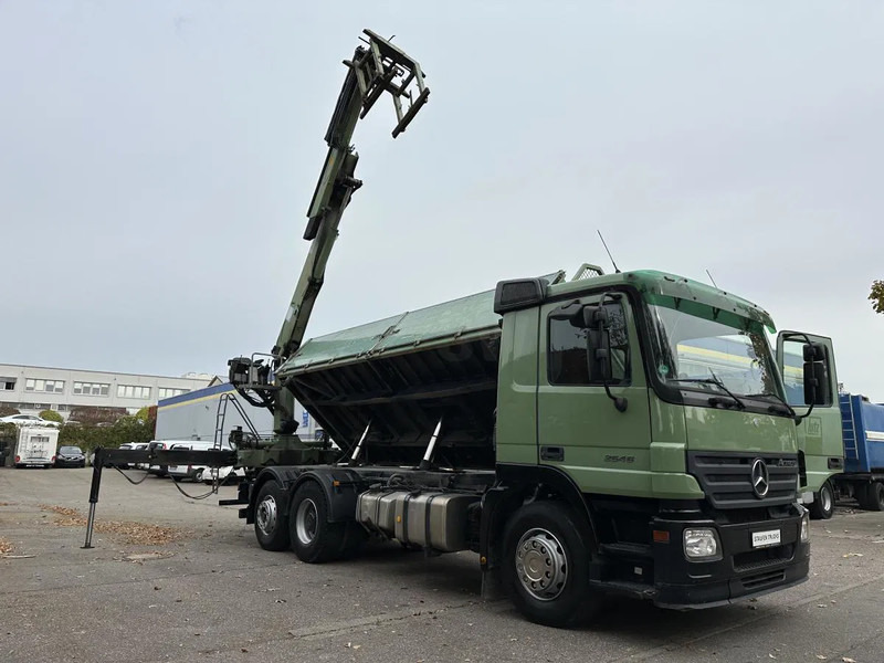 Mercedes-Benz DB 2546 LL 6x2 Kranwagen 2-Seit.Kipper Lenkachse - Tipvogn lastbil: billede 1 Mercedes-Benz DB 2546 LL 6x2 Kranwagen 2-Seit.Kipper Lenkachse - Tipvogn lastbil: billede 1