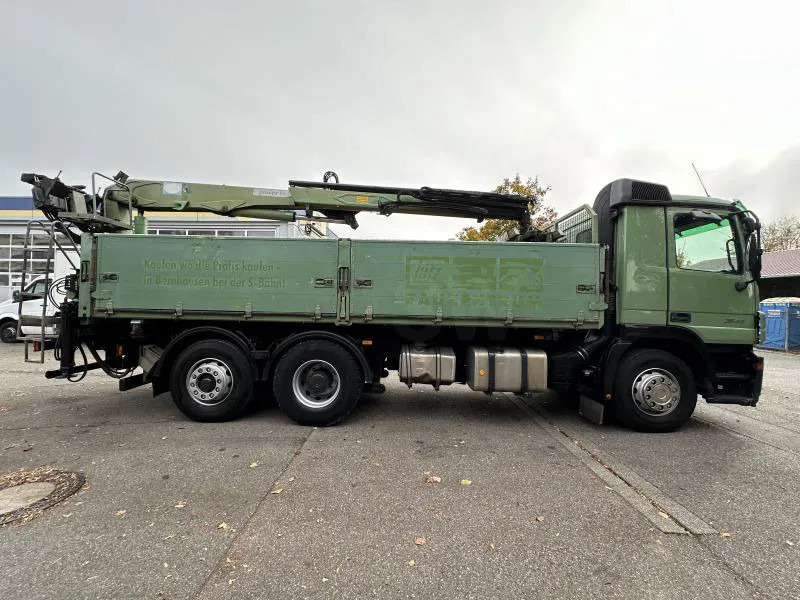 Mercedes-Benz DB 2546 LL 6x2 Kranwagen 2-Seit.Kipper Lenkachse - Tipvogn lastbil: billede 4 Mercedes-Benz DB 2546 LL 6x2 Kranwagen 2-Seit.Kipper Lenkachse - Tipvogn lastbil: billede 4