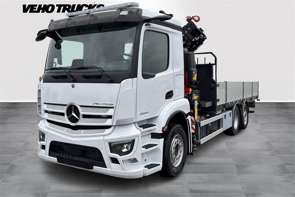 Mercedes-Benz ACTROS 2532 L 6x2 UUSI Nosturiauto - Lastbil med kran: billede 1 Mercedes-Benz ACTROS 2532 L 6x2 UUSI Nosturiauto - Lastbil med kran: billede 1