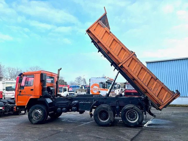 Volvo FL 12.380 6x6 FULL STEEL SUSPENSION MEILLER KIPPER (EURO 2 / MANUAL GEARBOX / REDUCTION AXLES / FULL STEEL SUSPENSION) - Tipvogn lastbil: billede 5 Volvo FL 12.380 6x6 FULL STEEL SUSPENSION MEILLER KIPPER (EURO 2 / MANUAL GEARBOX / REDUCTION AXLES / FULL STEEL SUSPENSION) - Tipvogn lastbil: billede 5