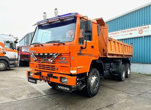 Volvo FL 12.380 6x6 FULL STEEL SUSPENSION MEILLER KIPPER (EURO 2 / MANUAL GEARBOX / REDUCTION AXLES / FULL STEEL SUSPENSION) - Tipvogn lastbil: billede 1 Volvo FL 12.380 6x6 FULL STEEL SUSPENSION MEILLER KIPPER (EURO 2 / MANUAL GEARBOX / REDUCTION AXLES / FULL STEEL SUSPENSION) - Tipvogn lastbil: billede 1