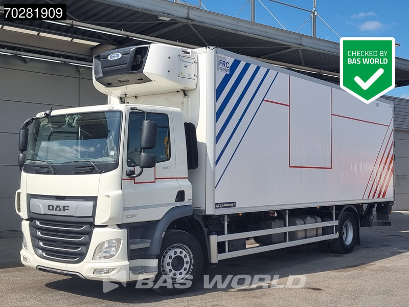 DAF CF 300 4X2 20.5tonner Carrier Supra 1250 Lamberet ladebordwand ACC Euro 6 - Kølevogn lastbil: billede 1 DAF CF 300 4X2 20.5tonner Carrier Supra 1250 Lamberet ladebordwand ACC Euro 6 - Kølevogn lastbil: billede 1