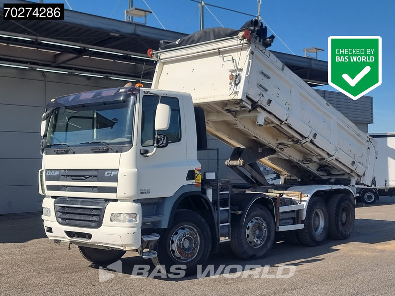 DAF CF85.410 8X4 15m3 2-way tipper Manual Big-Axle Steelsuspension Euro 5 - Tipvogn lastbil: billede 1 DAF CF85.410 8X4 15m3 2-way tipper Manual Big-Axle Steelsuspension Euro 5 - Tipvogn lastbil: billede 1