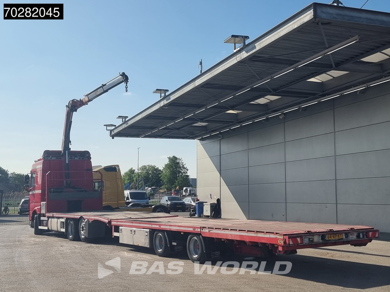 DAF XF 440 6X2 NL-Truck Transporter HMF 900-K2 Kran Winch Lift-Lenkachse Euro 6 - Lastbil med lad, Lastbil med kran: billede 2 DAF XF 440 6X2 NL-Truck Transporter HMF 900-K2 Kran Winch Lift-Lenkachse Euro 6 - Lastbil med lad, Lastbil med kran: billede 2