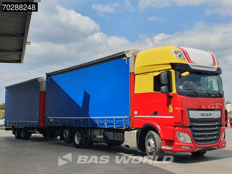 DAF XF 450 6X2 Combi Lift Axle ACC Euro 6 - Lastbil med presenning: billede 3 DAF XF 450 6X2 Combi Lift Axle ACC Euro 6 - Lastbil med presenning: billede 3