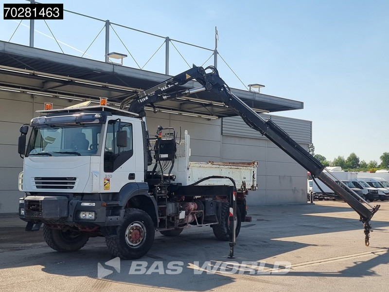 Iveco Trakker 310 4X4 Atlas 145.2-A2 Kran Crane 4x4 Big axle 6m3 3 sided tipper - Tipvogn lastbil, Lastbil med kran: billede 5 Iveco Trakker 310 4X4 Atlas 145.2-A2 Kran Crane 4x4 Big axle 6m3 3 sided tipper - Tipvogn lastbil, Lastbil med kran: billede 5