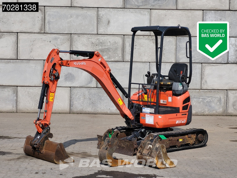 Kubota U17-3a 3 BUCKETS - Minigravemaskine: billede 1 Kubota U17-3a 3 BUCKETS - Minigravemaskine: billede 1