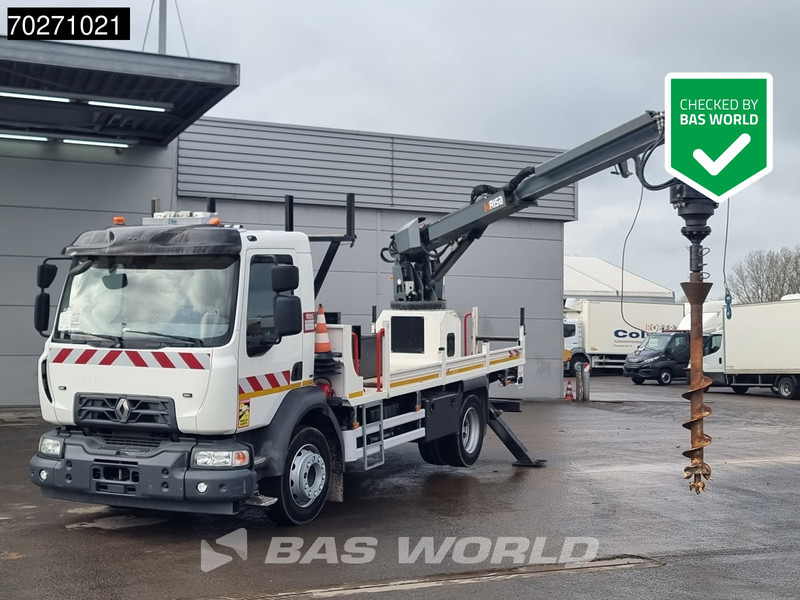 Renault D 240 4X2 Risa G2T Drilling truck Automatic Euro 6 - Lastbil, Lastbil med kran: billede 1 Renault D 240 4X2 Risa G2T Drilling truck Automatic Euro 6 - Lastbil, Lastbil med kran: billede 1